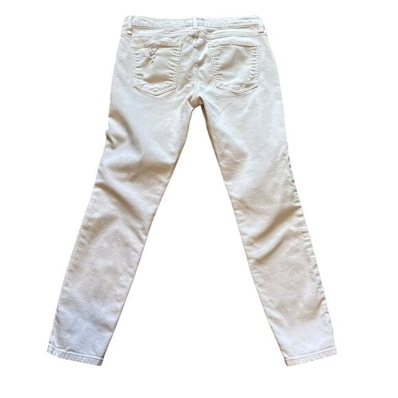 Revolve Current/Elliott The Stiletto Tattered Dusty Pink Destroy Jeans - Picture 7 of 11